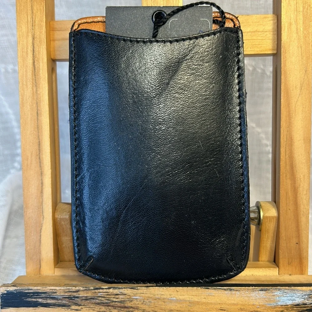 Joseph Abboud NWT italian leather card holder